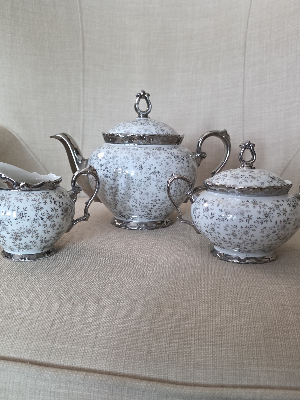 Vintage German Porcelain Tea Set